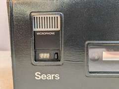 Sears Solid State Cassette Recorder Auto Stop – Portable w/ Case
