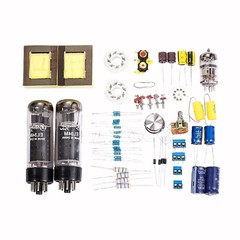 HiFi EL34 Vacuum Tube Amplifier Class A Single-ended Stereo Audio Amp DIY Kit