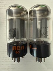 GZ34/5AR4 RCA By Sylvania Matched Pair Made in USA