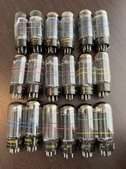 One Pair Sylvania 5u4GB Rectifier Tubes – TV-7 Tested Strong