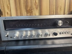KENWOOD KR-7020 VINTAGE AM/FM STEREO RECEIVER – PARTIALLY TESTED AND WORKING!