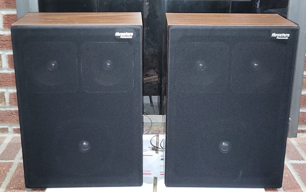 Panasonic THRUSTERS SB-280 Speaker System – Pair Vintage JAPAN – TESTED