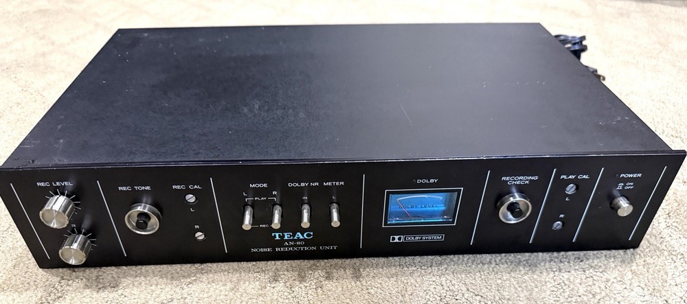 TEAC An-80 Dolby Noise Reduction Unit Tape Deck Recording Equipment