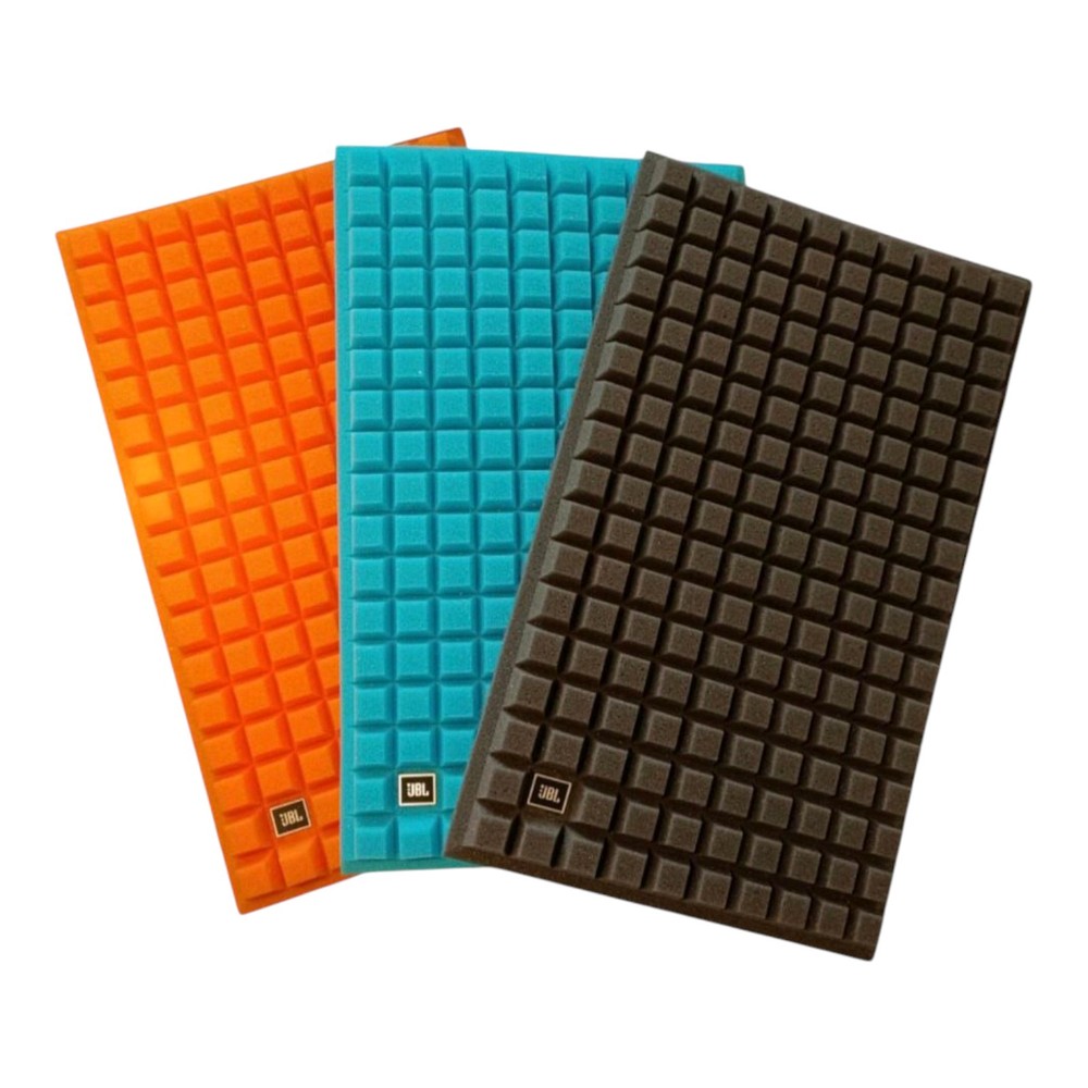 JBL L100 Foam Grill Quadrex Vintage Insert Covers SET ORANGE