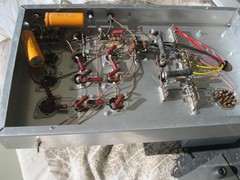 VINTAGE UNIT WITH DYNACO CAPACITOR / TRANSFORMERS—UNTESTED-FOR PARTS