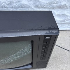 1994 VTG 21” Zenith S1970S Sentry 2 Retro CRT Retro Gaming TV Tested NO Remote