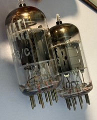 Brimar NOS E83CC ECC83 CV492 Matched Pair Nos 12ax7 Musical European Tubes 162