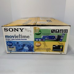 Sony Movietime VCR SLV-KS1 Vintage Nostalgia Retro Kids New Open Box – Tested –