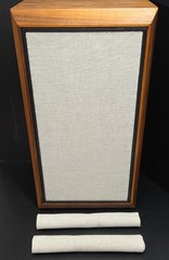 LIGHT TAN Pre-Cut Fabric for 2 KLH Model Five 5 (VTG) Speaker Grills Cloth