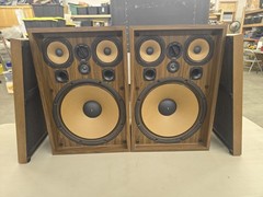 Pair Kenwood KL-777 100W 🔥Vintage Hifi Stereo Floor Speakers, 4-way/6-Speaker