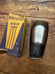 NOS NIB Vintage 1940s Philco Type 46 Tube vacuum tube new old stock