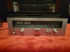 Kenwood KT-7500 AM-FM Stereo Tuner Vintage Silver Face Working Made in Japan