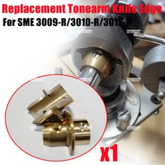 Replacement Copper Tonearm Parts Knife Edge for SME 3009-R/3010-R/3012-R