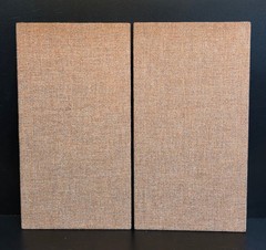KLH Model Thirty Two Speaker Replacement Grills *Brick* ALL NEW Fabric & Backers