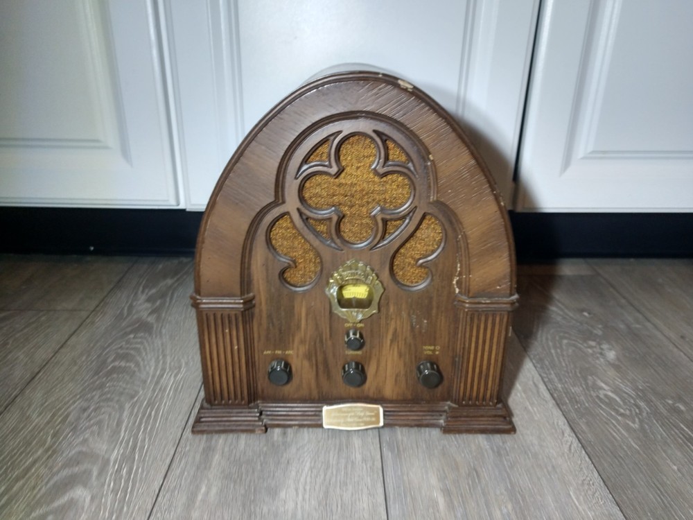 Vtg Philco-Ford AM/FM Radio Special Edition Baby Grand (1930-36) R-91 Works