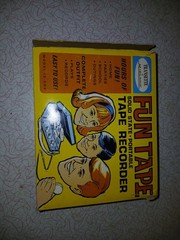 Vintage MCM “Transette” FUN TAPE Solid State Portable Tape Recorder by Midland