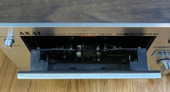 Vintage Akai GXC-750D Stereo Cassette Deck Turns On Parts Only AS IS Japan