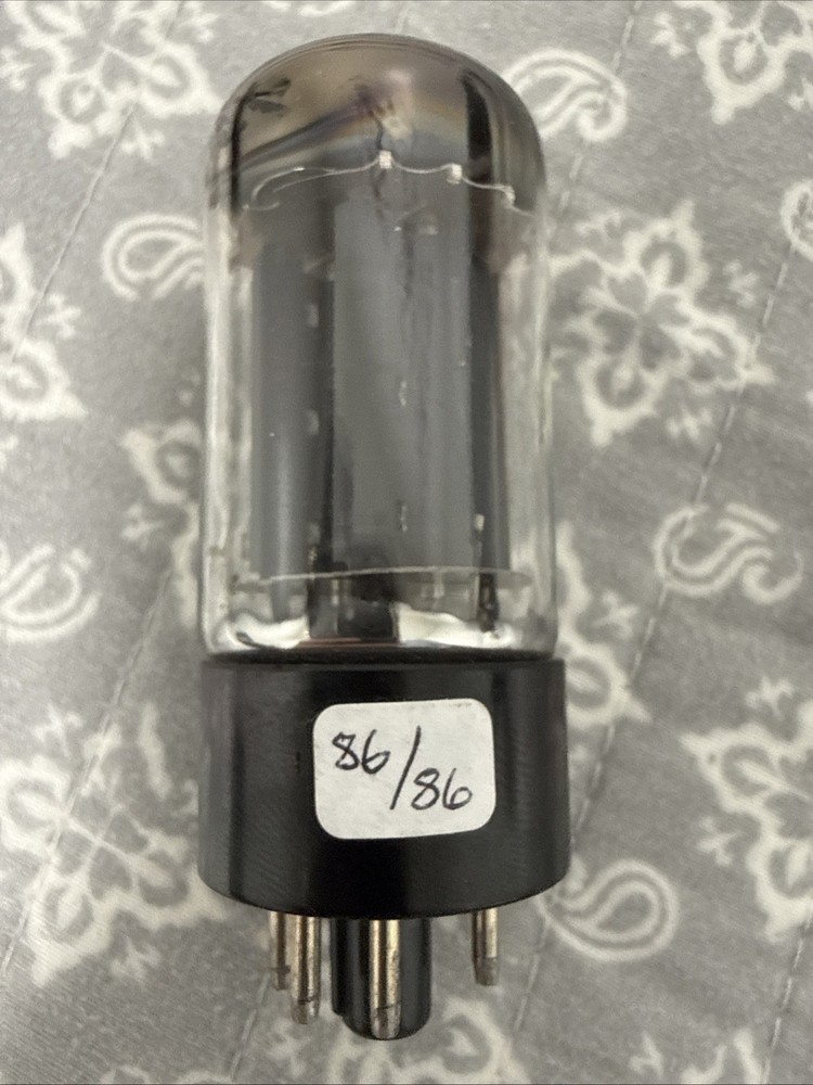 NOS Testing Mullard 5AR4/GZ34 F32 B3E3 OO Getter Guitar Audio Tube