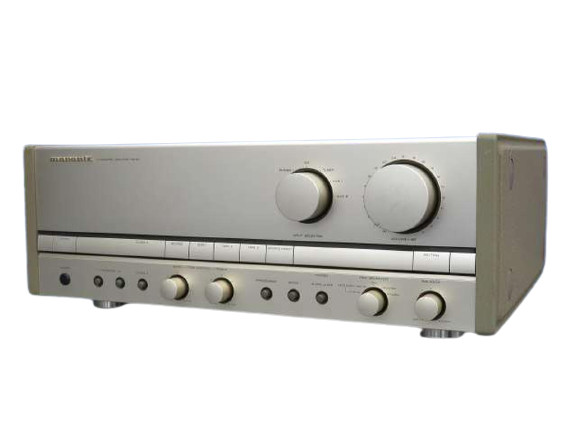 MARANTZ PM-80 Premain Amplifier Transistor Silver Home Audio Vintage Good