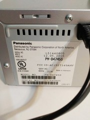 Panasonic PV-D4745S DVD VCR Combo Player – TESTED WORKS