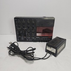 FOSTEX X-15 Multitracker Cassette Deck + Power Supply POWER TESTED – FOR PARTS