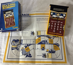 Texas Instruments The Little Professor Calculator Vtg 1988 w/Box & Manual Book