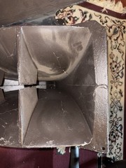 Pair Altec 511B horns Modified Lansing Aluminum Foilcal Econowave
