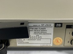 Vintage Sony ST-JX44 AM/FM Digital Stereo Tuner Made In Japan Tested 1981
