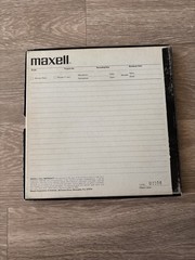 Maxell UD-XL Professional 35-180B Sound Recording Tape 10.5” NAB Hub METAL Reel