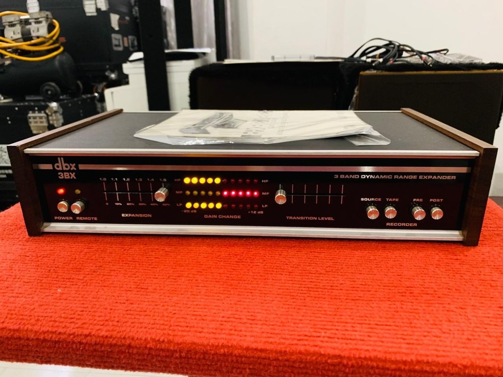 DBX 3BX 3 band dynamic range expander equalizer – vintage audio