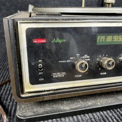 Zenith 584 Componet Stereo System Model H584W Allegro READ DESCRIPTION