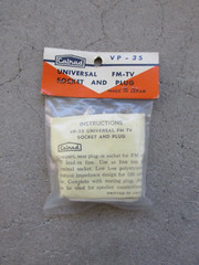 CALRAD UNIVERSAL SOCKET AND PLUG VP-35 NEW NEVER USED