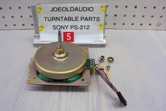 Sony Turntable Model PS-212 Motor Assembly/Circuit Board. Tested Parting PS-212