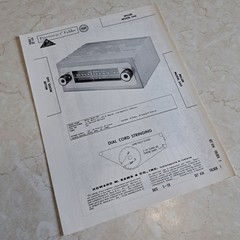 Miller Manual Model 560 1959 Photofact Folder Illustrated Service
