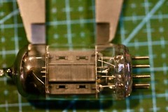 1950s RCA USA 12AU7A ECC82 7030 LONG-PLATE SINGLE-TUBE HOLY-GRAIL “D-GETTER” NOS