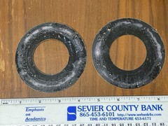 Two Used Junk Original JBL Foilcal Foil Ring For LE20 4310 Removed From L100
