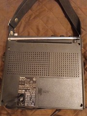 Vintage Panasonic RF-888 PSB FM AM 3 Band Radio Working Mic Mix In Portable