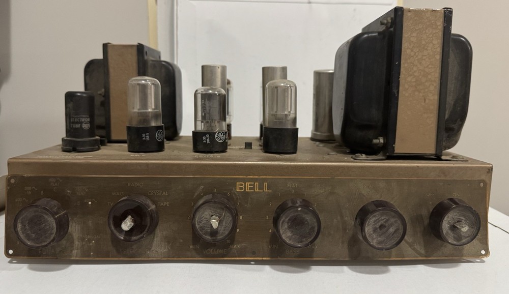 Bell Sound System Model 2200 High Fidelity Amplifier w/ All Tubes 1953 – Tested