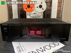 Kenwood KM-208 Audiophile Stereo Power Amplifier 150W/Ch + 30-Day $ Guarantee