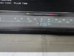 Vintage Sanyo Plus Series Quartz Locked AM/FM Stereo Tuner Model Plus T35 Japan