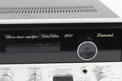 Sansui Stereo Tuner Amplifier Solid State Model 5000 ** Power On ** Sold “AS-IS”