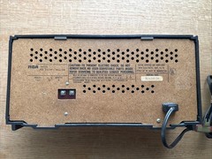 Vintage RCA AM/FM Radio Model RZC 243W Mid Century Modern MCM – Works