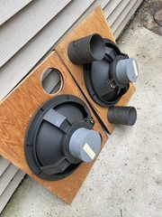 ALTEC LANSING 416-8Z Speakers Both Working & Tested Watch The Video