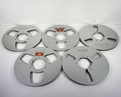 (Lot of 10) 3M, Scotch Metal Tape Reel 10.5″ x 1/4″ Take Up
