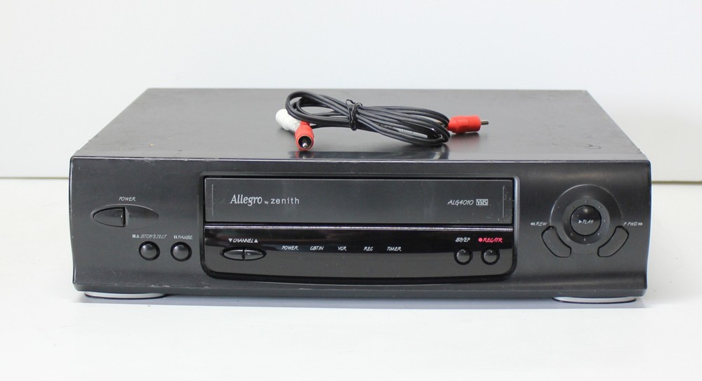 Zenith Allegro ALG4010 4-Head HiFi VCR VHS Cassette Player Recorder Serviced