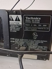Vintage Technics SA-GX190 Stereo Receiver TESTED WORKING