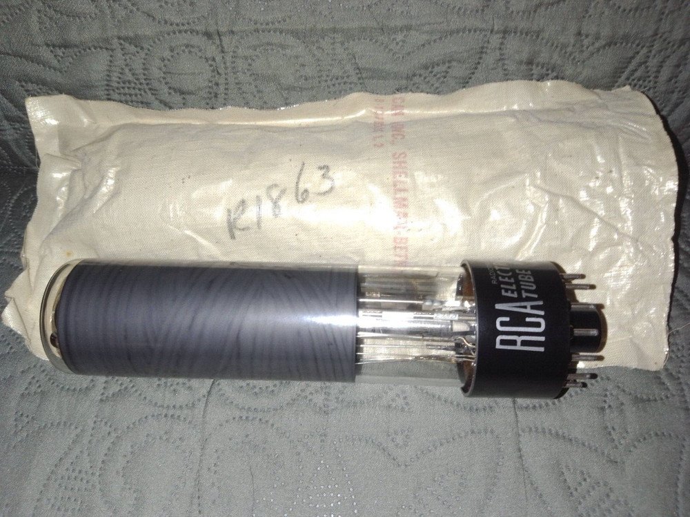 NOS RCA 1698 PATTERN MONOSCOPE – NEW – SEALED MILITARY PACKAGING – PERFECT !
