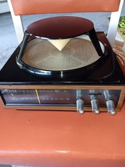 Vtgv1970’s ZENITH Circle Of Sound AM/FM Radio WORKS Model A424W MCM XLNT SHAPE