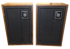 Vintage Zenith Allegro 3000 Speakers Pair 16 Ohm Tested Grills Wood Cabinet