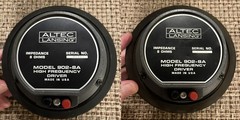 ALTEC LANSING 902-8A High Frequency Compression Drivers (x2)